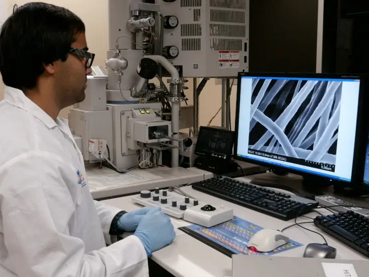 Synthèse de nanofibres à base de kératine de génie biomédical