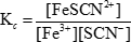 Specific Kc Equation