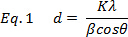 Equation 1