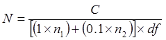 Equation 1