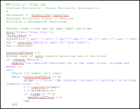 The MATLAB-based tracking algorithm script